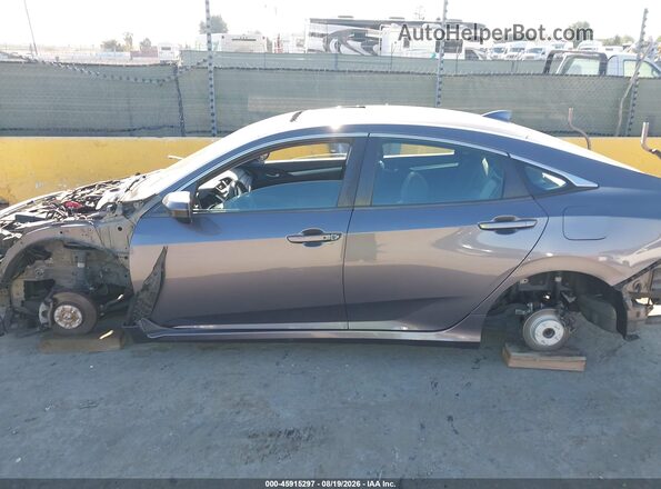 19XFC1F75JE201669 2018 HONDA CIVIC Gray Vista interior de 360 grados