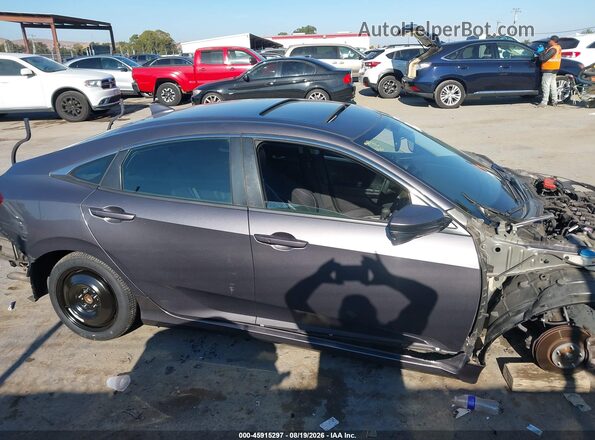19XFC1F75JE201669 2018 HONDA CIVIC Gray Vista interior trasera