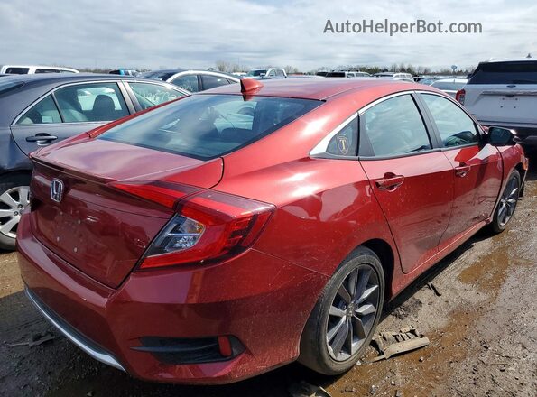 19XFC1F75LE023507 2020 HONDA CIVIC Red Trasero derecho