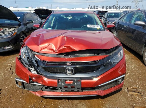 19XFC1F75LE023507 2020 HONDA CIVIC Red Vista frontal