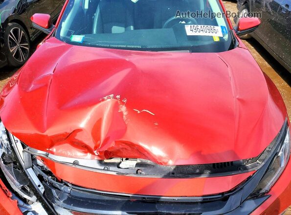 19XFC1F75LE023507 2020 HONDA CIVIC Red Vista interior trasera