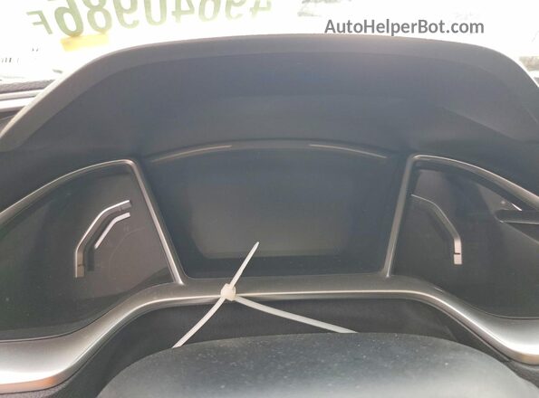 19XFC1F75LE023507 2020 HONDA CIVIC Red Vista del cuadro de instrumentos