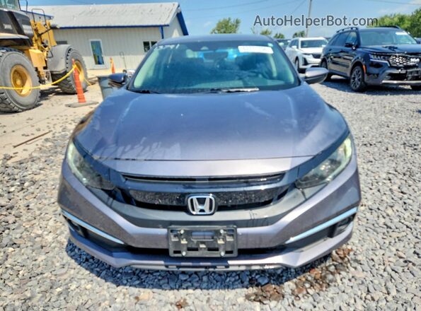 19XFC1F75ME013447 2021 HONDA CIVIC Gray Vista frontal