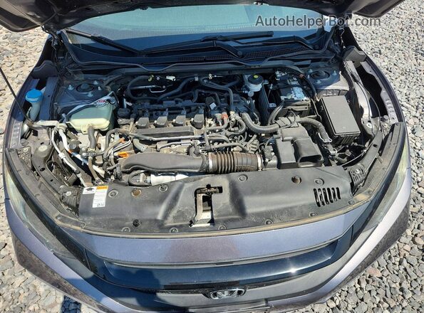 19XFC1F75ME013447 2021 HONDA CIVIC Gray Vista interior trasera