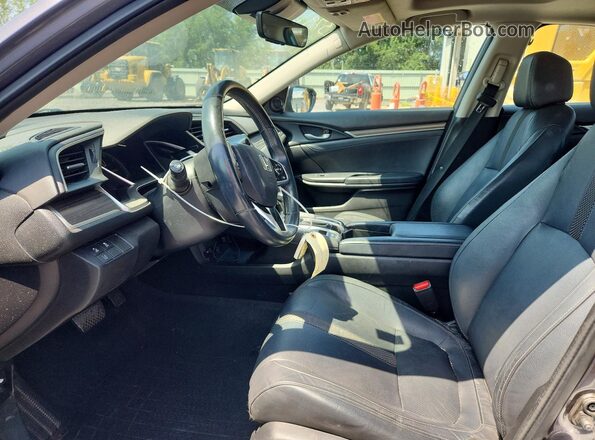 19XFC1F75ME013447 2021 HONDA CIVIC Gray Vista interior delantera