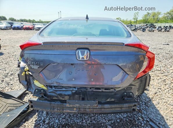 19XFC1F75ME013447 2021 HONDA CIVIC Gray Vista trasera