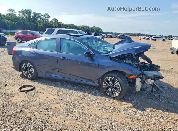 19XFC1F76GE018886 2016 HONDA CIVIC Blue Przód prawy