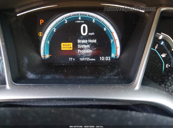 19XFC1F76GE019066 2016 HONDA CIVIC Gray 