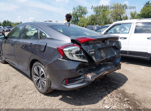 19XFC1F76HE016735 2017 HONDA CIVIC Gray წინა ხედი