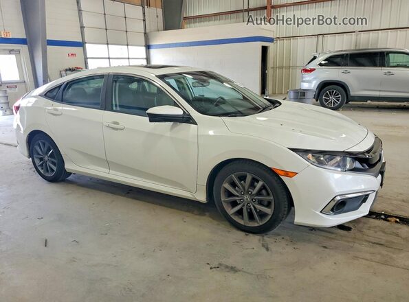 19XFC1F76KE203271 2019 HONDA CIVIC White Передня права чверть