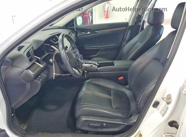 19XFC1F76KE203271 2019 HONDA CIVIC White Вид салону спереду