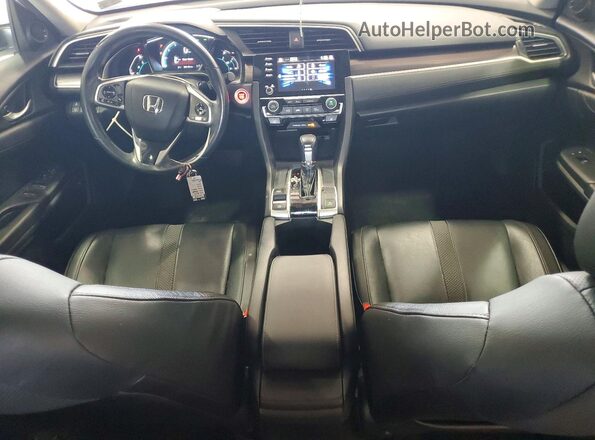 19XFC1F76KE203271 2019 HONDA CIVIC White Вид панелі приладів