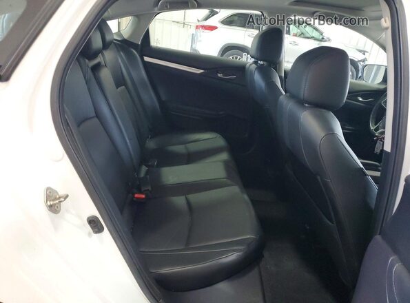19XFC1F76KE203271 2019 HONDA CIVIC White Вид задніх сидінь