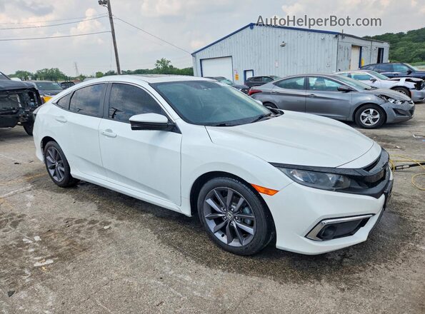 19XFC1F76LE012483 2020 HONDA CIVIC Белый Передняя правая четверть