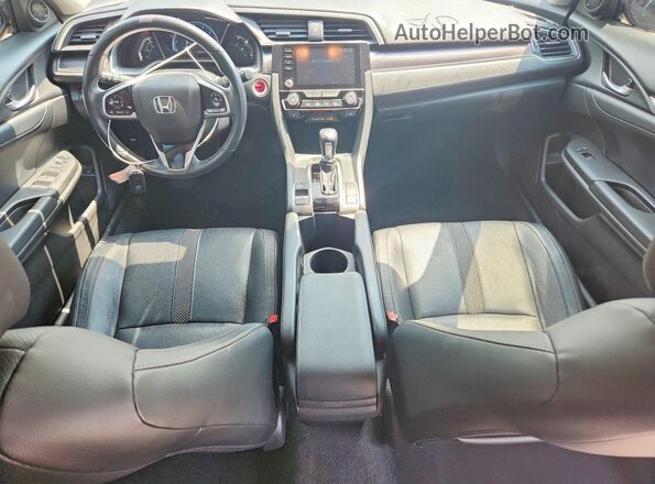 19XFC1F76LE012483 2020 HONDA CIVIC Белый Вид панели приборов