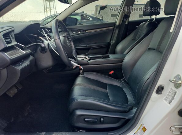 19XFC1F76LE012483 2020 HONDA CIVIC Белый Вид салона спереди
