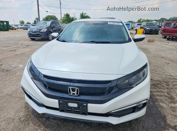 19XFC1F76LE012483 2020 HONDA CIVIC Белый Вид спереди