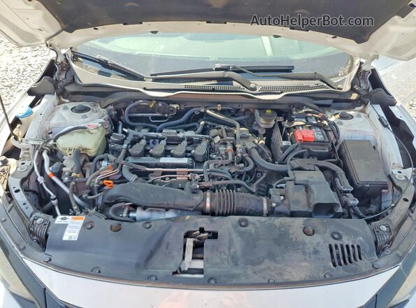 19XFC1F76LE013326 2020 HONDA CIVIC White უკანა სალონის ხედი