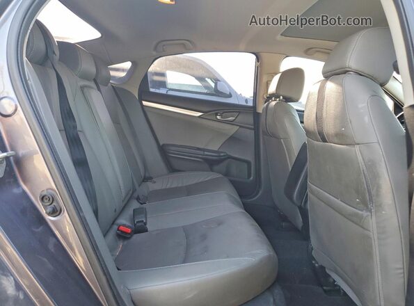 19XFC1F76LE022155 2020 HONDA CIVIC Gray Հետևի նստատեղերի տեսք