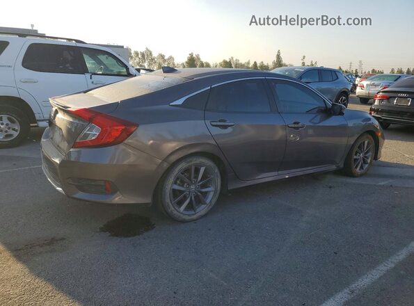 19XFC1F76LE022155 2020 HONDA CIVIC Gray Հետևի աջ