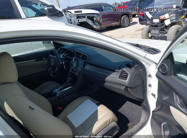 19XFC1F77GE040749 2016 HONDA CIVIC White Вид салону спереду