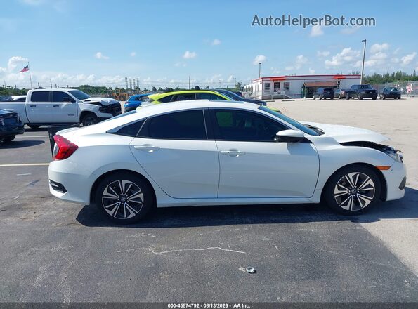 19XFC1F78GE037469 2016 HONDA CIVIC White Widok wnętrza z tyłu
