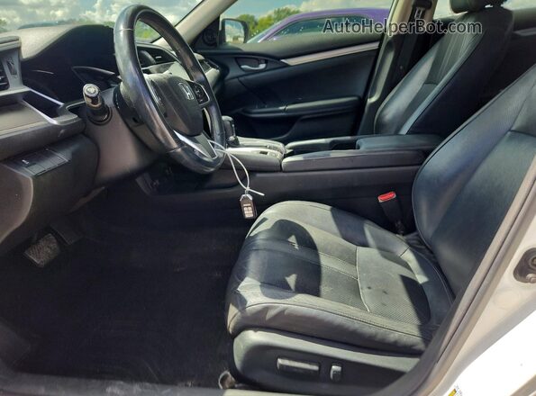 19XFC1F78GE039626 2016 HONDA CIVIC White წინა სალონის ხედი