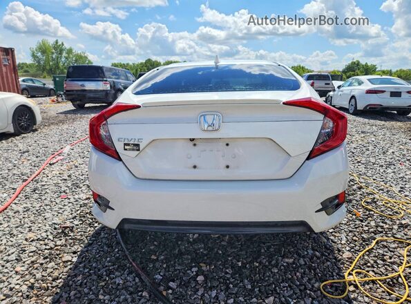 19XFC1F78GE039626 2016 HONDA CIVIC White უკანა ხედი