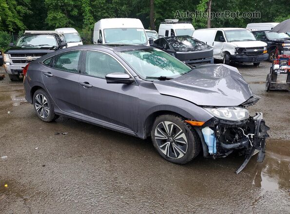 19XFC1F78GE208558 2016 HONDA CIVIC Серый Передняя правая четверть