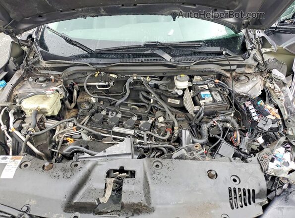 19XFC1F78GE208558 2016 HONDA CIVIC Серый Вид задней части салона