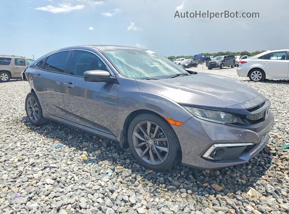 19XFC1F78ME009988 2021 HONDA CIVIC Gray წინა მარჯვენა