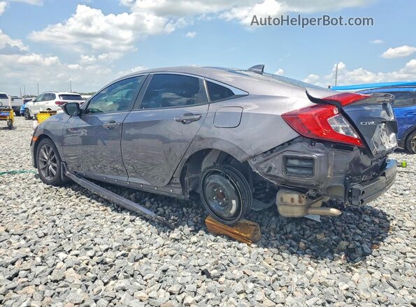 19XFC1F78ME009988 2021 HONDA CIVIC Gray უკანა მარცხენა