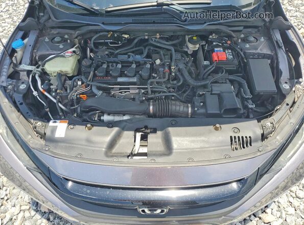 19XFC1F78ME009988 2021 HONDA CIVIC Gray უკანა სალონის ხედი
