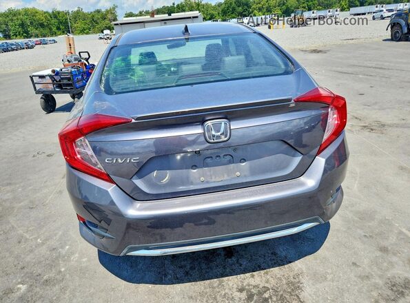 19XFC1F79KE008975 2019 HONDA CIVIC Gray Rear view