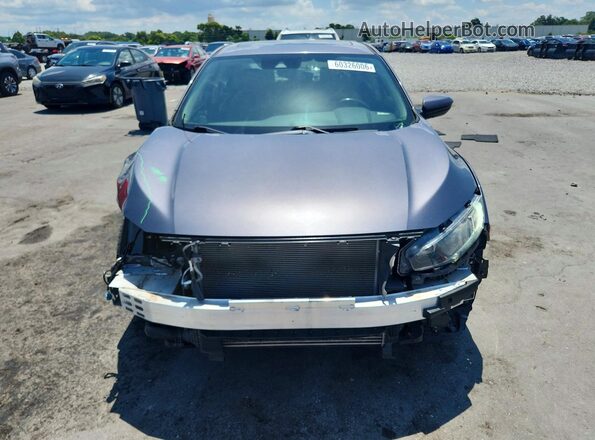 19XFC1F79KE008975 2019 HONDA CIVIC Gray Front view