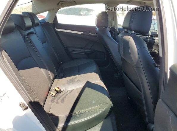 19XFC1F79KE213776 2019 HONDA CIVIC White Widok tylnych siedzeń