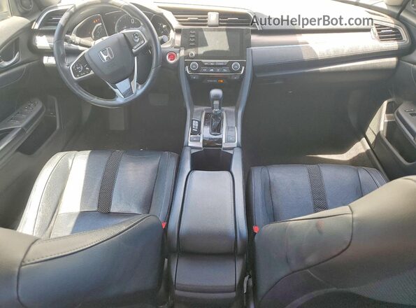 19XFC1F79KE213776 2019 HONDA CIVIC White Widok deski rozdzielczej