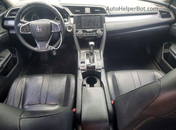 19XFC1F7XGE032483 2016 HONDA CIVIC Black Vista del salpicadero