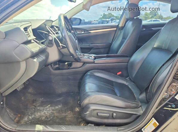 19XFC1F7XGE032483 2016 HONDA CIVIC Black Vista interior delantera