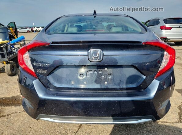 19XFC1F7XLE214615 2020 HONDA CIVIC Gray უკანა ხედი