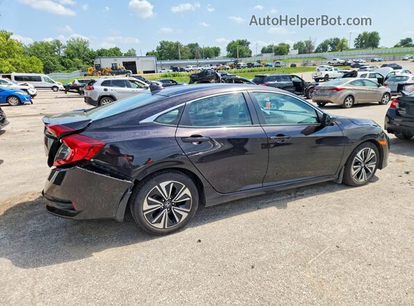 19XFC1F87GE007128 2016 HONDA CIVIC Фиолетовый Задняя правая четверть