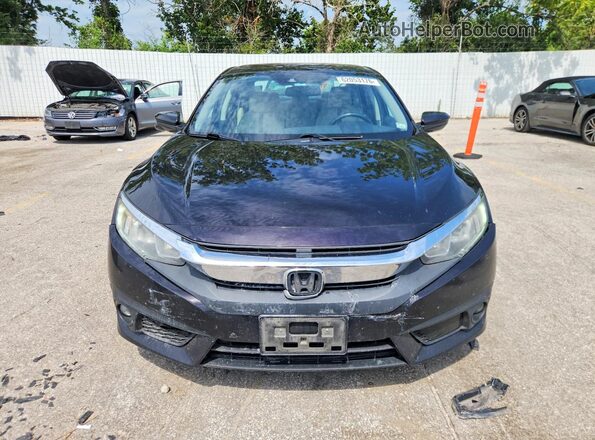 19XFC1F87GE007128 2016 HONDA CIVIC Фиолетовый Вид спереди