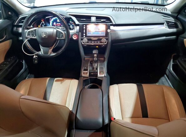 19XFC1F90GE203162 2016 HONDA CIVIC Purple წინა პანელის ხედი