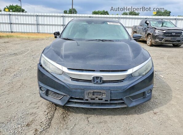 19XFC1F90GE211794 2016 HONDA CIVIC Черный Вид спереди