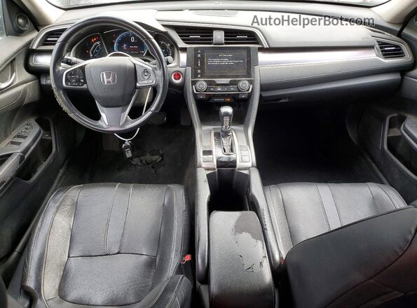 19XFC1F90GE211794 2016 HONDA CIVIC Черный Вид панели приборов