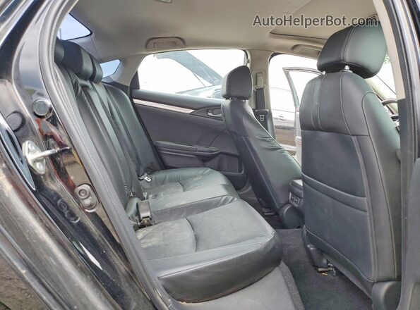 19XFC1F90GE211794 2016 HONDA CIVIC Черный Вид задних сидений