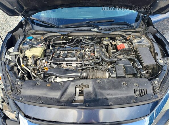 19XFC1F91GE005920 2016 HONDA CIVIC Blue Vista interior trasera