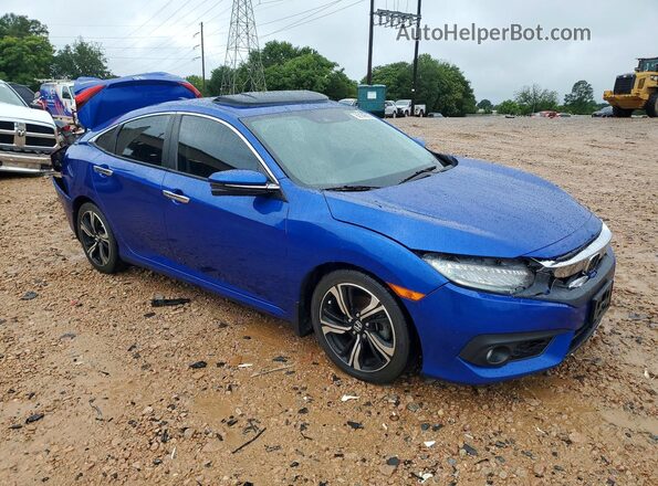 19XFC1F91GE021034 2016 HONDA CIVIC Синий Передняя правая четверть