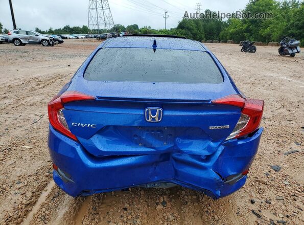 19XFC1F91GE021034 2016 HONDA CIVIC Синий Вид сзади