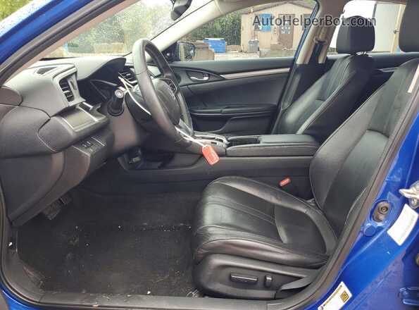 19XFC1F91GE021034 2016 HONDA CIVIC Синий Вид салона спереди
